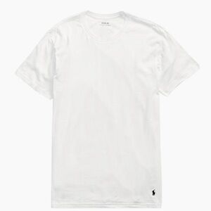 White Cotton Polo T-Shirt